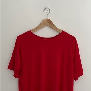 Classic Red Short Sleeve Tee